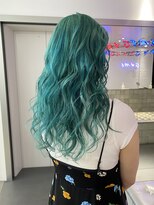 ゲーム 原宿店(GAME)&nbsp;ターコイズ/ダブルカラー/ケアブリーチ/髪質改善/原宿