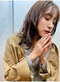 【loki】セミロング×スモーキーベージュ