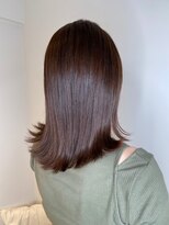 ジーナ 船橋(Zina)&nbsp;大人かわいい20代30代40代小顔ショコラベージュ１Zina船橋