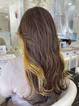 ヴァイブス(vibes) 推しカラーでイヤリングカラー☆