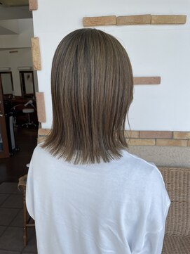 トップヘアー 本店(TOP HAIR) オリーブベージュ