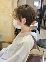 トト 船橋店(toto.)&nbsp;黒髪/グレーベージュ/レイヤーロング/前髪パーマ[西船橋/津田沼]