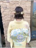 和装ヘアアレンジ