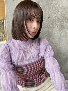 ヴェルダ 池袋店(verda) シースルバング×ボブヘア