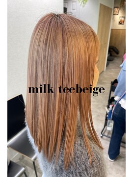 シャルムバイケンジ(Charm.by KENJE) 【ベージュカラー】銀座/似合わせカット/カラー/トリートメント