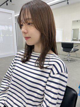 キートス 高知店(kiitos) ★くびれエモージュ大人かわいいモテ髪薄めバングくびれ