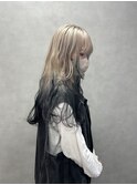 【山本　直幸】ブリーチグラデーション×ベージュ×ブラック