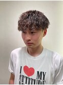 メンズ波巻きパーマ