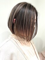 アミリー ひたち野うしく店(Amily)&nbsp;ハイライトバレイヤージュダブルカラーケアブリーチ30代40代