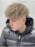 パイルツイスト×ホワイトメッシュ
