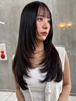 ダイス 岡本 摂津本山(Dice)の写真/指通りなめらかなうるツヤ美髪へ♪プロが見極めた厳選トリートメントであなた史上最高の美髪に＊