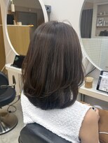 ケシキ 表参道 原宿(kesiki.)&nbsp;ミディアムレイヤー/縮毛矯正/髪質改善ストレート