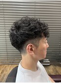 ショートスパイラル/スペインカール/メンズパーマ