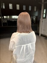 ラック 津田沼(LUCK) まろやかミルクティーベージュ/ケアブリーチ/似合わせカット