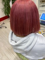 ビスイル 秋葉原店(Vis ill)&nbsp;ボブ髪質改善チェリーレッドピンク小顔大人可愛い