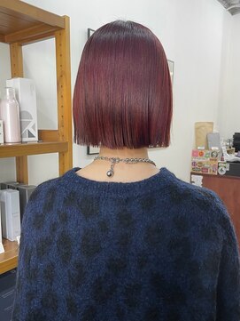 パープル 自由が丘(purple) 大人ガーリー/ダークアッシュ/似合わせカット[自由が丘]