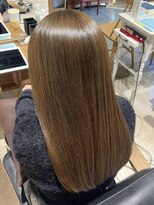サロン ド ソーホー 蕨(Salon de SOHO)&nbsp;ブリーチなしダブルカラー/オリーブベージュ【さとう】