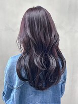 アルバム 新宿(ALBUM SHINJUKU) ピンクヘアーウルフレイヤーロング秋色透明感カラー_ba538281
