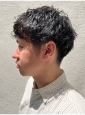 簡単に決まる垢抜けメンズパーマ