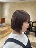 夏×ミニボブ