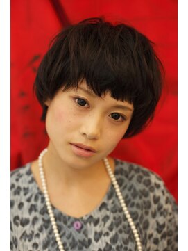 ブーケ(BOUQUET) まっすぐな髪質の方に黒髪ショート