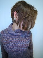 ラウンジ モリオ イケブクロ(Lounge MORIO Ikebukuro) 【morio池袋】大人かわいい可愛い前下がり透け感ショート♪