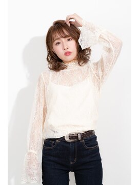 グラフィー(graphy) ラフミディ2　ツヤ髪