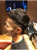 アップバングショート