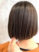 ジーナ 札幌(Zina)&nbsp;【Zina札幌】イメチェン毛先パーマ耳かけ×フォギーベージュ