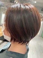 リー 京橋(Lee)&nbsp;> > > 女性らしさのある丸みショート < < < 新出奈津樹