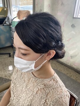 エルズ ヘアー L's hair アップスタイル