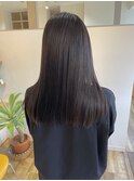 透明感グレージュ