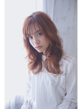 アリーズ シブヤ(ALLYS shibuya) スポンテニアスウェーブ×ショコラピンクカラー