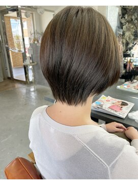 ヘアスタジオニコ(hair studio nico...) カーキグレー★