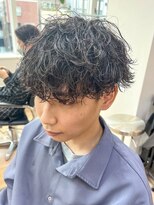 ウェイビーエフティフィフス 横浜西口(WAVEY ft.fifth)&nbsp;波巻きスパイラルツイストスパイラルパーママッシュメンズヘア