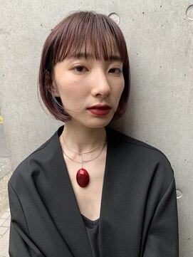 ロッソサンテ(rosso sante) ボブヘア