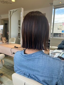 ヘアークラフト アニー 南郷18丁目店(HAIR CRAFT Annie) ぱつッとボブ