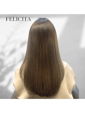 フェリシータ リコルソ(FELICITA RicorsO) 【FELICITA】ツヤさらストレート×髪質改善トリートメント