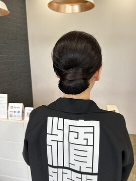 ニド(2do) お祭りシンプルシニヨン