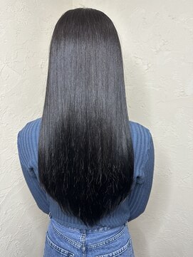 ヘア カンパニー トワ 千葉店(TOWA) うるつや！！ストレート黒髪ロング！！