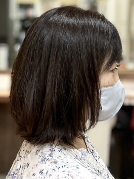 ヘアークリアー 春日部 大人可愛いミセス外ハネボブ/アレンジ簡単/30代40代50代/春日部