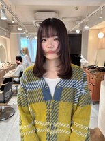 キャンバス バイ ネオリーブ 横浜西口(Canvas by neo.)&nbsp;ミディアムウルフレイヤー ダークピンクレッドsk