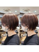 大人ショートボブ