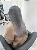 バレイヤージュ/ハイトーン/シルバー