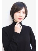 まとまるショートボブスタイル