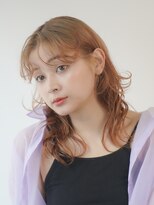 ワン 大船(ONE006)&nbsp;オリーブベージュ/ウェットヘア /レイヤーカット /大船