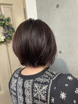 タエビスアリッサム(Taebis Alyssum) 秋のピンクブラウン♪レイヤーボブ