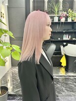 チュダック(ChuDuck)&nbsp;韓国風《ペールピンク》ハイトーン/ケアブリーチ/ダブルカラー