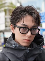 レタッチ バイ フィフス 天神大名(RETOUCH by fifth)&nbsp;スパイキーショートパーマビジネスヘアメンズパーマ刈り上げ