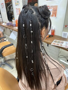 ミルキィウェイ 横浜店(MILKY WAY) 韓国風ヘアセット